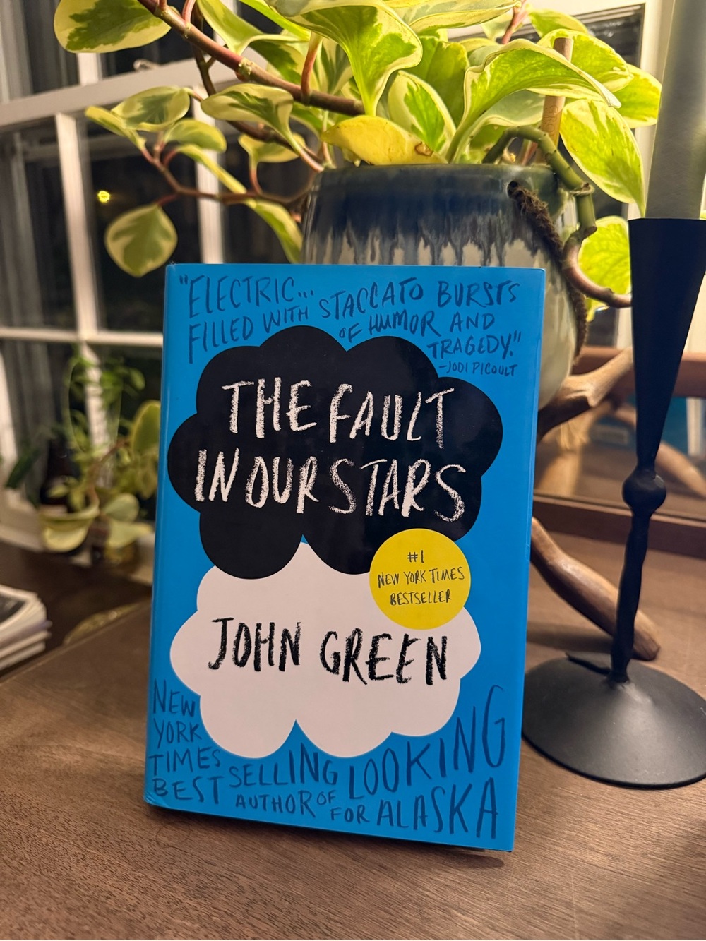 The Fault in Our Stars Paperback - Blue Cover